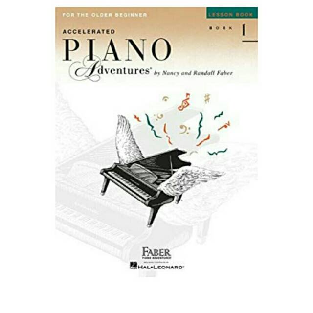 Accelerated piano adventures for the older beginner Buku Piano Adventure