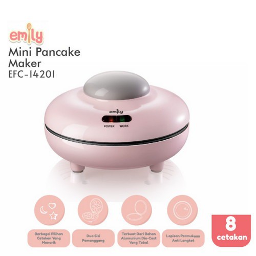 Emily Electric Mini Pancake Maker (EWM-10201) / Emily Waffle Maker