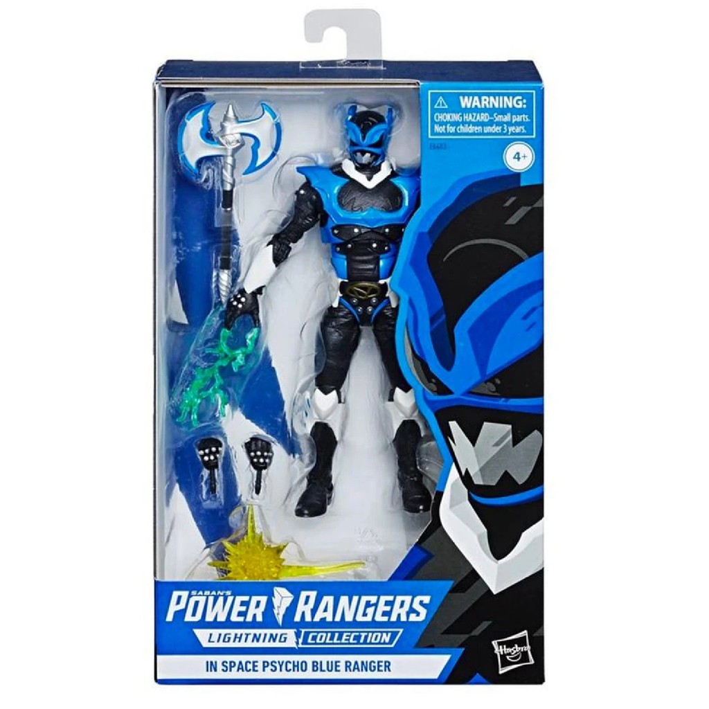 Power Rangers Lightning Collection In Space Psycho Blue Ranger Figure