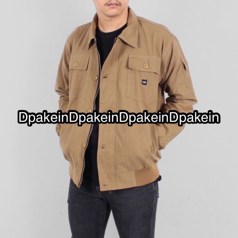 Jaket Aero Flight Jaket Wolv Jaket Harrington Jaket Pria Jaket Bomber Jaket Pilot