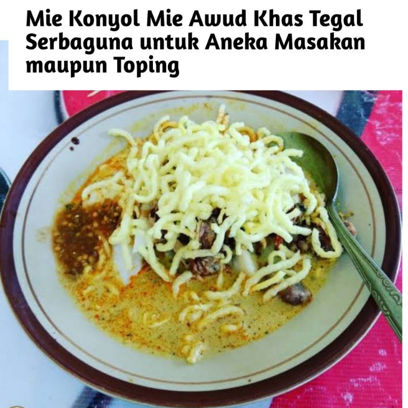 

Mie Konyol - Mie Awud Khas Tegal Kemasan 250 gram