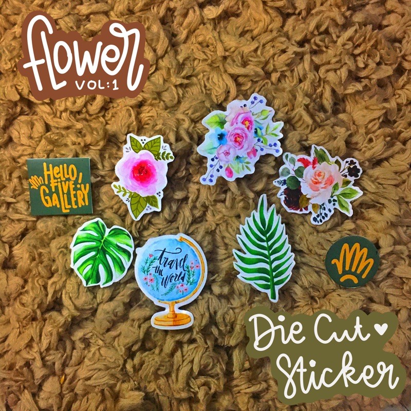 

STICKER AESTHETIC (Flowers Vol.1) Surabaya