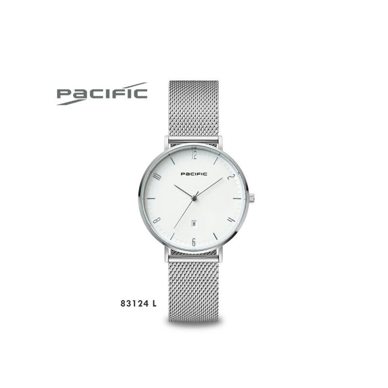 Jam Tangan Pacific Wanita Original Tali Rantai Pasir