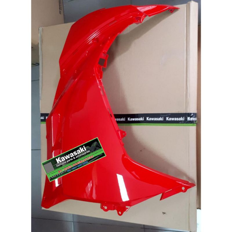 fairing atas ninja 250 fi merah kanan original Kawasaki