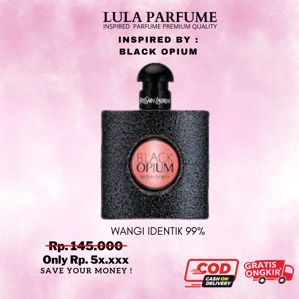 Jual Parfum Black Opium Parfum Wanita Tahan Lama Inspired By