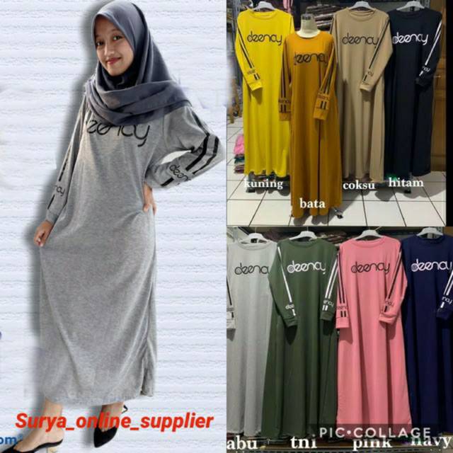 TUNIK WANITA DEENAY (8 WARNA) | TUNIK FASHION MUSLIM JUMBO