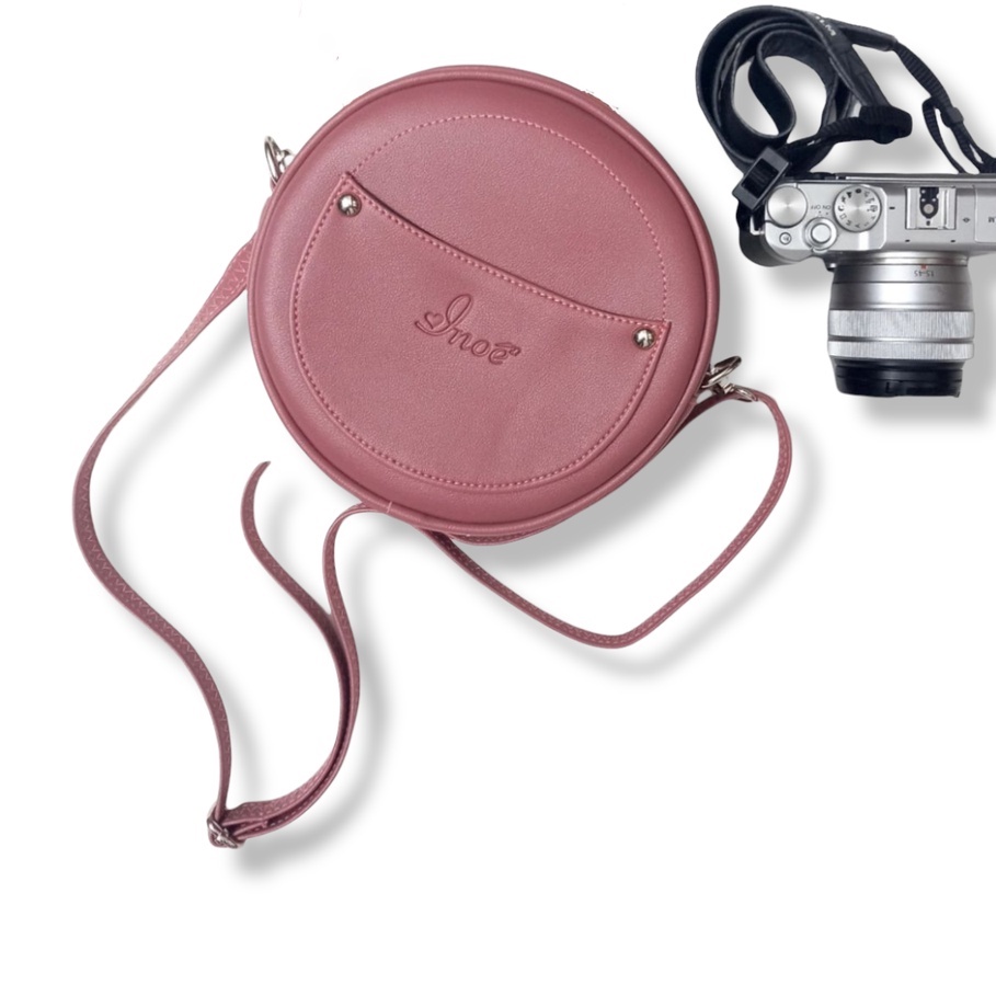 AILA POLOS By Inoe Tas selempang slempang slingbag sling bag bahu bulat bundar bulet wanita cewe cew
