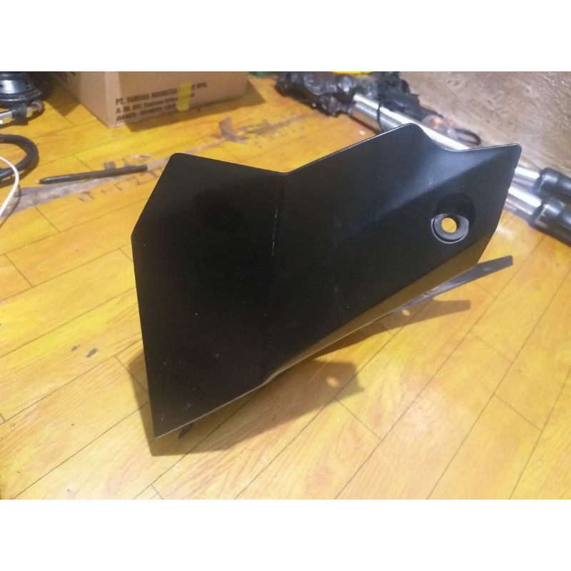 cover mesin undercowl kawasaki ninja z 250 sl hitam original 2nd copotan