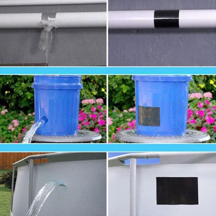 

Mudah Lakban Khusus Anti Bocor Flex Tape Anti Leak - Black Sale!!!