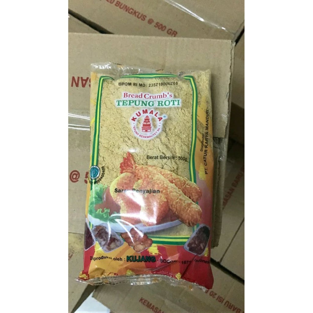 

tepung roti kumala bread crump per dus 20x500gr (gojek)