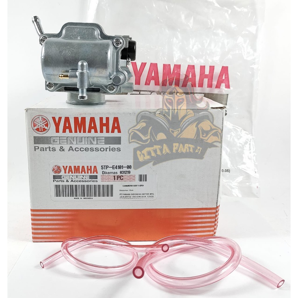 KARBURATOR YAMAHA MIKUNI 5TP KUALITAS ASLI ORIGINAL YAMAHA PASTI PRESISI TIDAK BANJIR LANGSUNG LANGSAM TARIKAN MANTAP AWET DAN DIJAMIN MANTAP VEGA R NEW/VEGA R LAMA/JUPITER Z LAMA/JUPITER Z BURHAN KUALITAS ORI-5