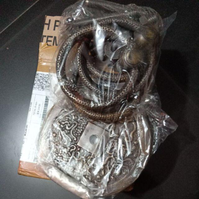 Handle Tarikan Pintu Gebyok Kuningan Antik Gby 065