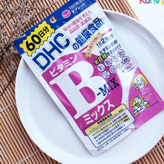 (isi lebih banyak ) DHC VITAMIN B MIX 60 DAYS / dhc vitamin B mix 60 hari / dhc jepang