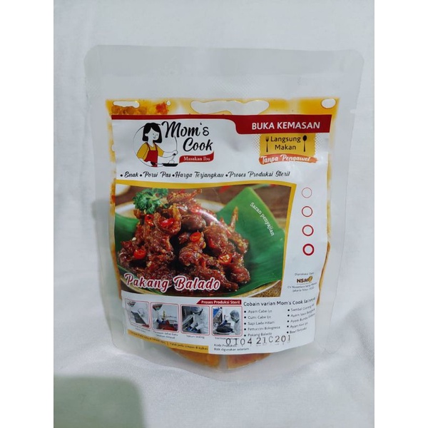 

RANSUM Lauk Makanan Teri Balado tanpa pengawet tanpa MSG/No Micin 250gr