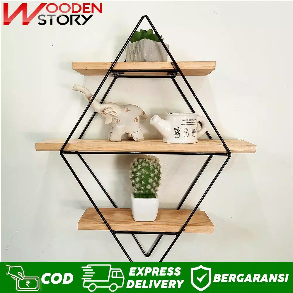 Hiasan dinding - dekorasi dinding - rak dinding - rak dinding besi - dekorasi dinding besi - hiasn d