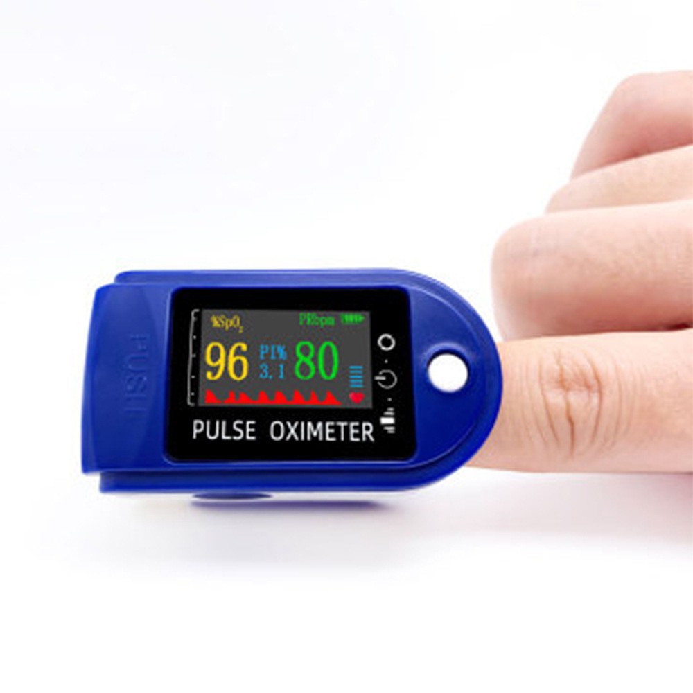 BS505 Fingertip Pulse Oxymeter Alat pengukur oksigen dalam Darah dan Detak Jantung LK88