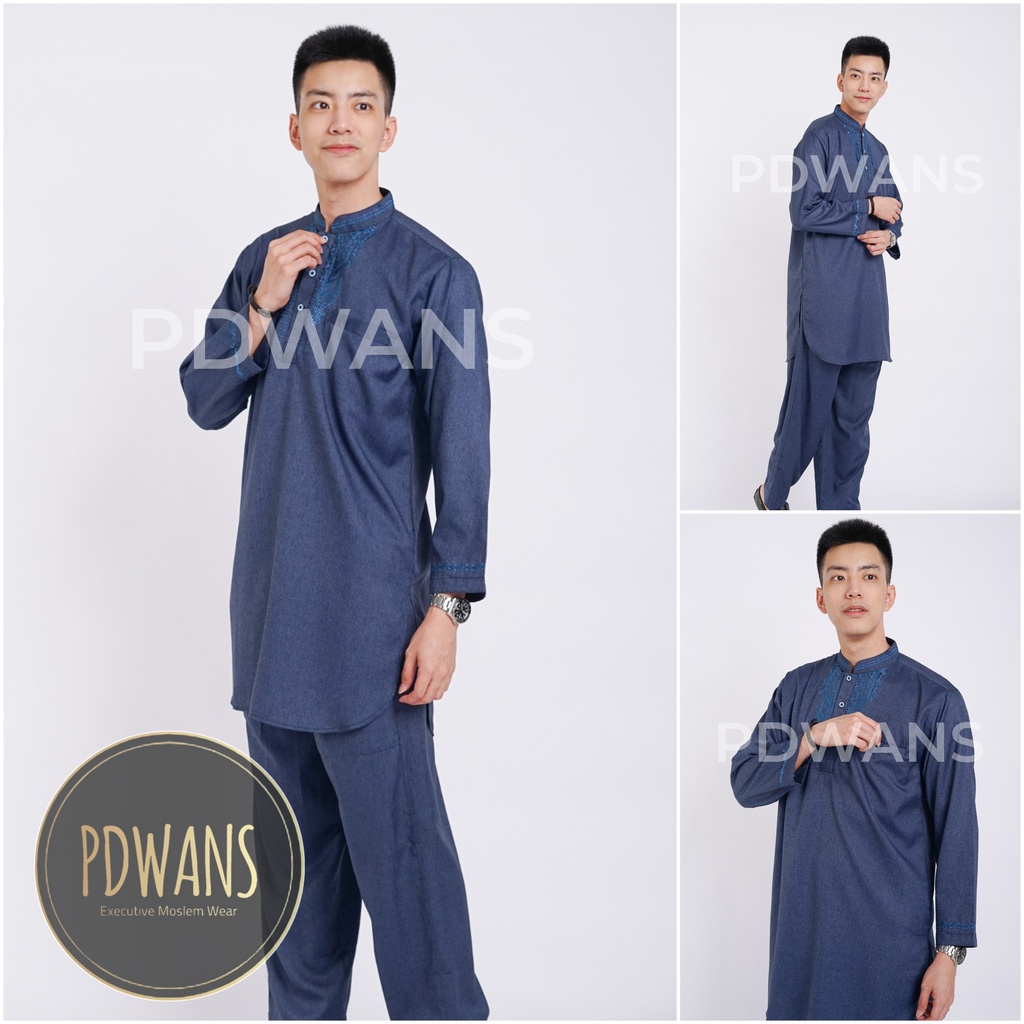 SETELAN PAKISTAN DEWASA Seri WARNA Baju Koko Bordir Muslim BAJU UMROH Pria - PKM01