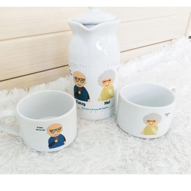 

Stok banyak A0K46 Kado Pernikahan Unik Hadiah Wedding Gift Hampers A0K