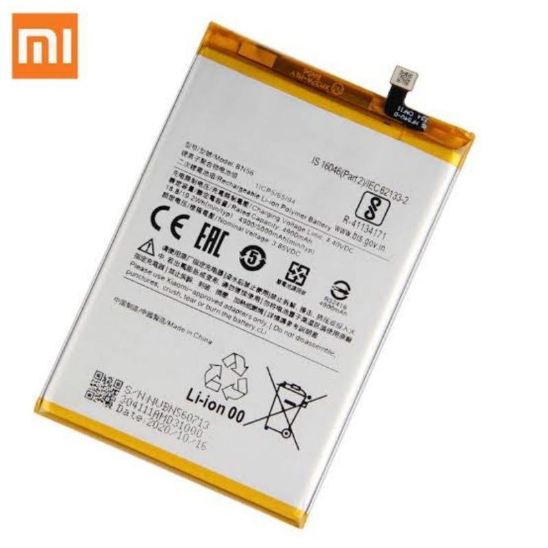 baterai batre xiaomi redmi 9A redmi 9C BN56 original