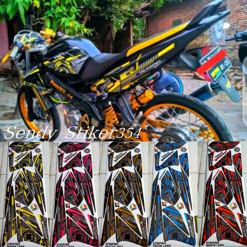 STRIPING VIXION OLD - STRIPING VARIASI VIXION OLD - STRIPING VIXION LAMA - STRIPING VARIASI VIXION L