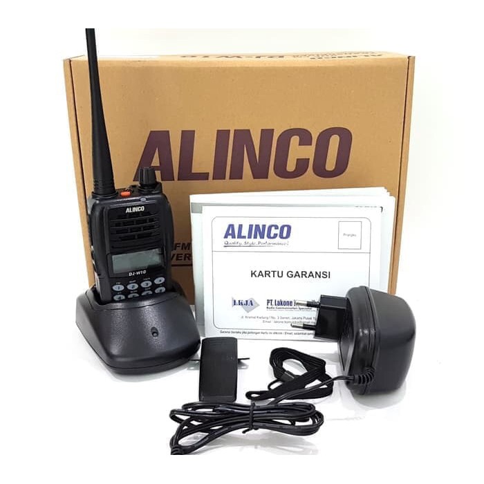 HT ALINCO DJ-W10 Original / HT ALINCO DJ W 10 VHF bergaransi