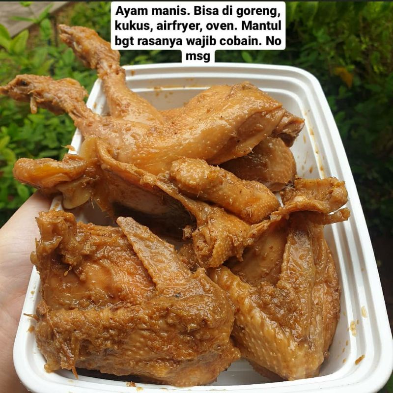 

AYAM MANIS UNGKEP KAMPUNG NO MSG