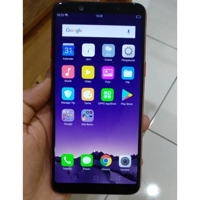 Second Oppo F5 Ram 6gb Internal 64gb