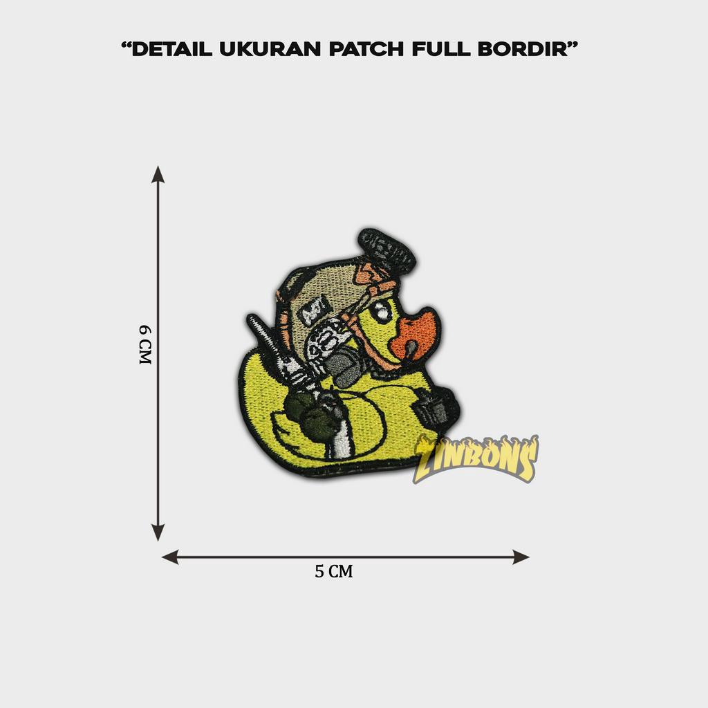 PREMIUM PATCH BORDIR BEBEK ARMY EMBLEM BORDIR