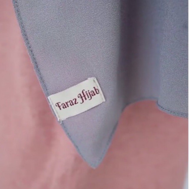 PASHMINA DIAMOND JILBAB BEST SELLER Premium berlabel Faraz Hijab