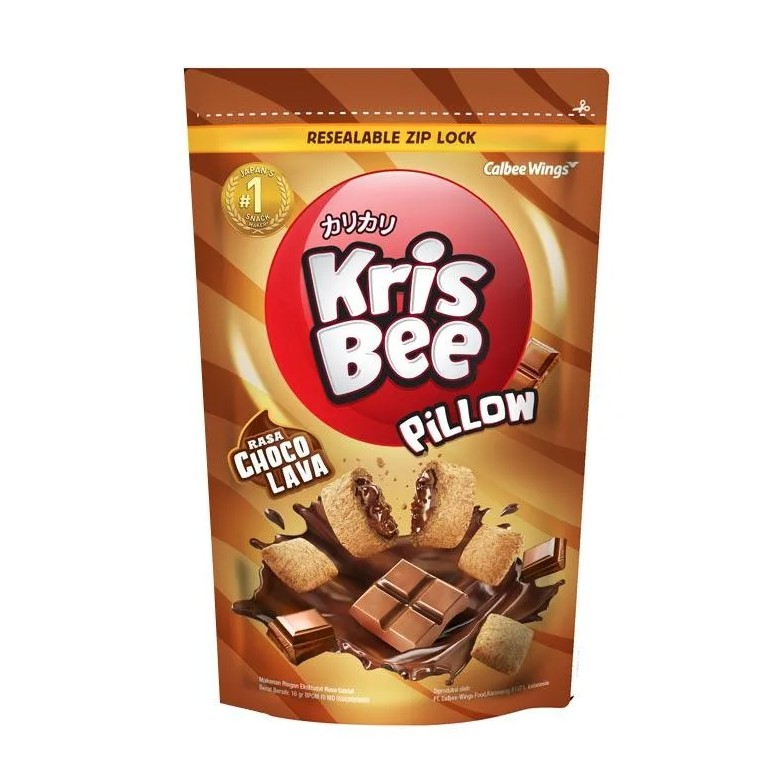 

KRISBEE Pillow Chocolava Snack [120 g]