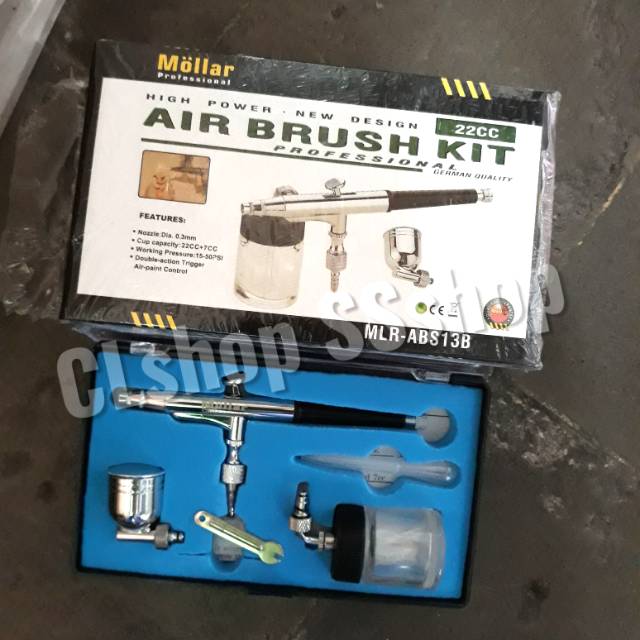 

PEN AIR BRUSH KIT spray gun spet lukis paint semprotan cat gambar