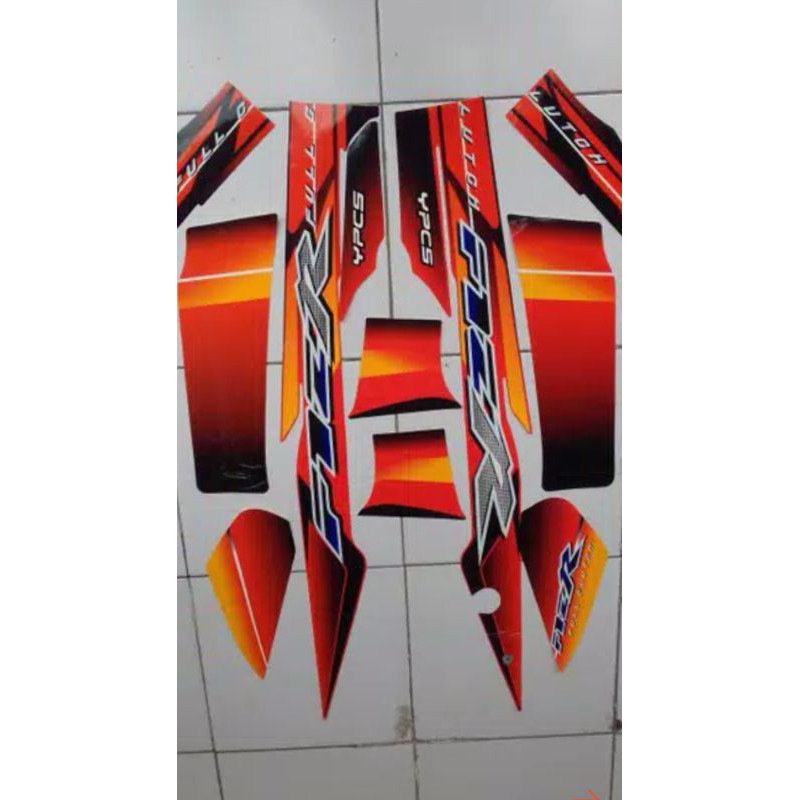 Stiker Fiz R 2004 orange striping