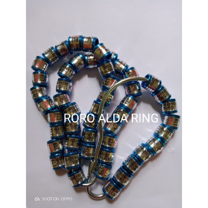 50PCS RING MERPATI RODA