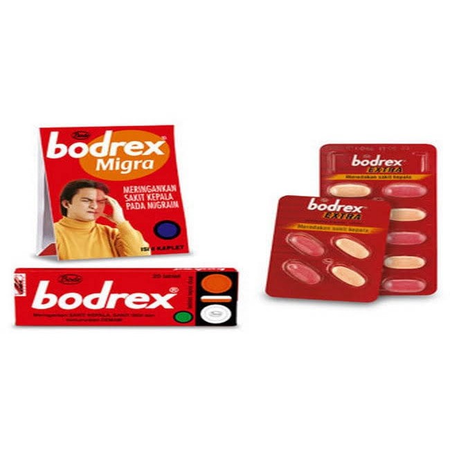 Bodrex Extra-Migra-Flu batuk '4 kaplet