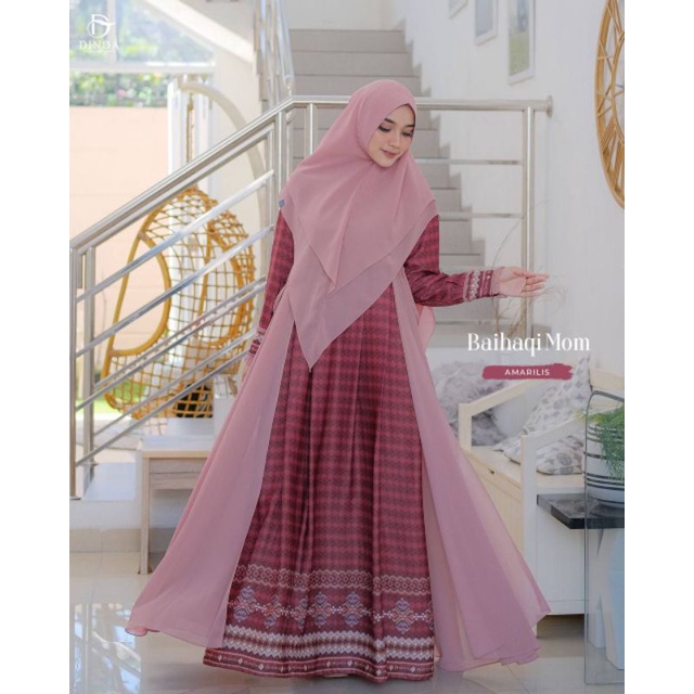 baihaqi dress/gamis set
