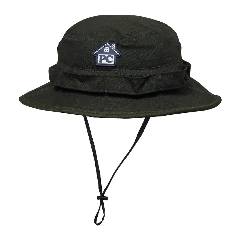 Public Culture - Home Logo Jungle Hat - Green