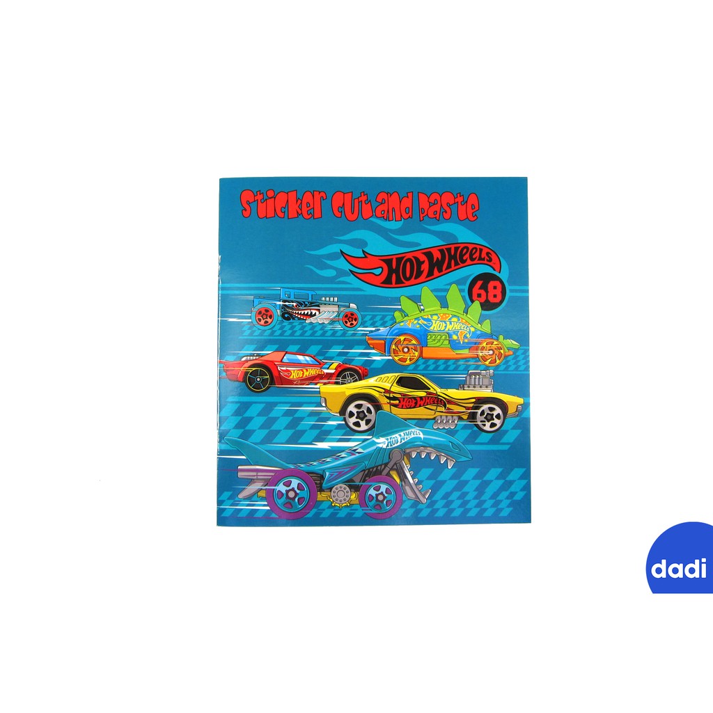 Dadi - Coloring and Sticker Book Hot Wheels / Buku ...