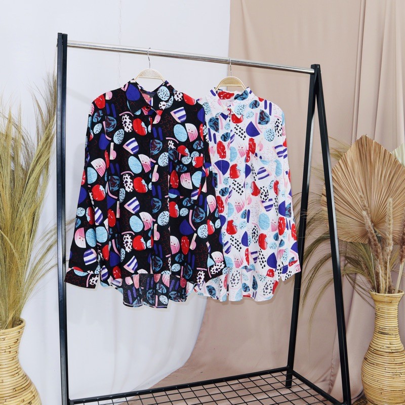 Blouse Korean Style Blouse Hitam Blouse Putih Wanita Blouse Wanita Import Blouse Wanita Jumbo Blouse