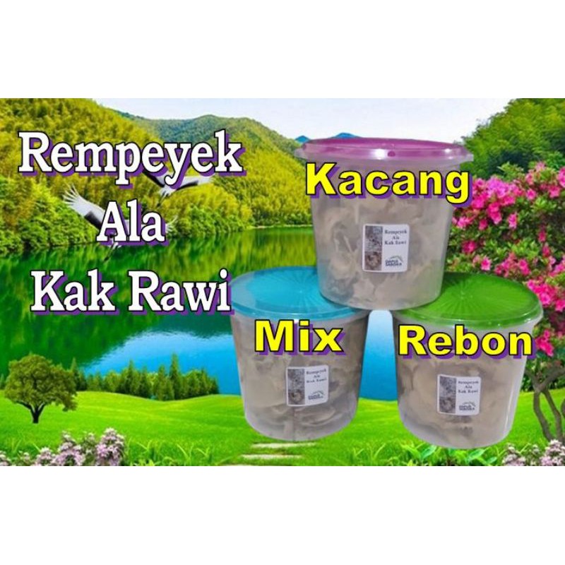 

Rempeyek Kacang Toples Besar 10 Liter Ala Kak Rawi