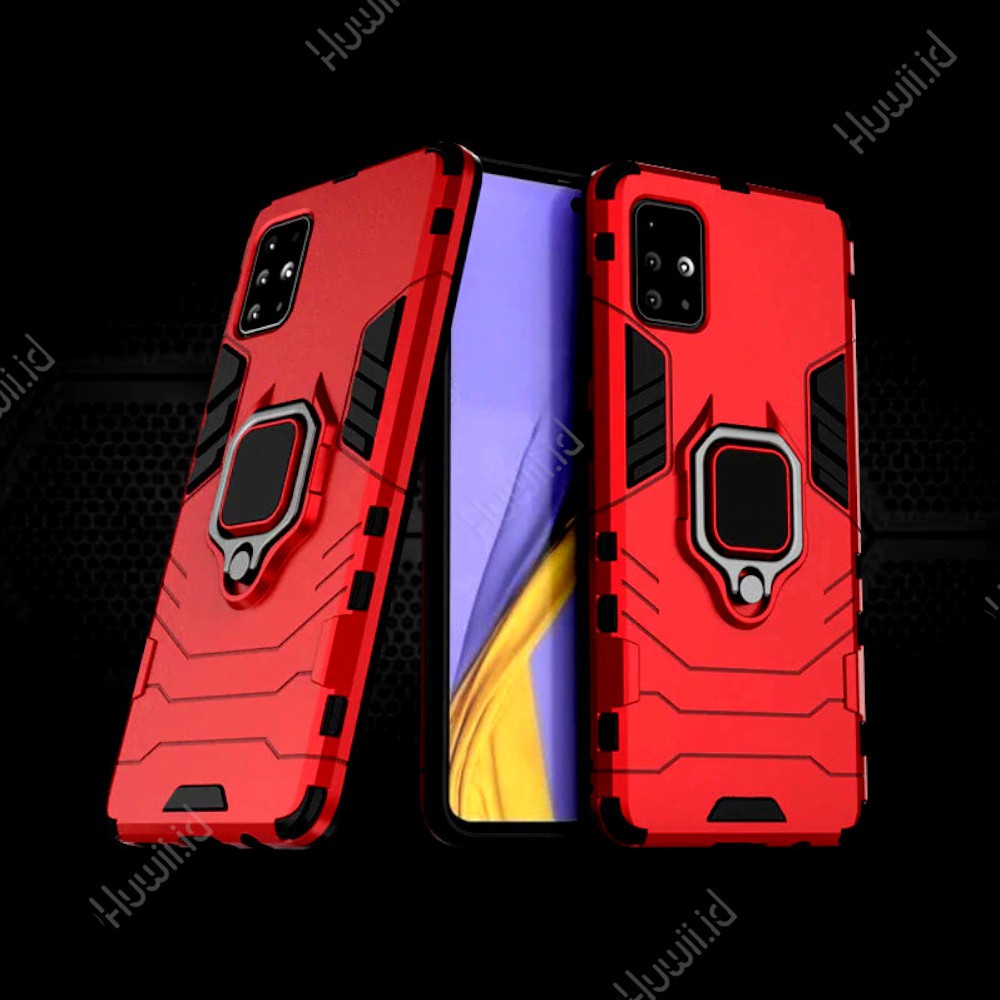 Robot Magnet Ring Hard Soft Case SAMSUNG A01 A10 A10s A20 A20s A30 A30s A40 A50 A50s A60 A70 A80 M50