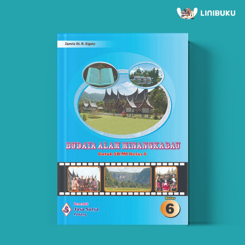 Buku Pelajaran Budaya Alam Minang Kabau Untuk Sd Mi Kelas Vi Shopee Indonesia