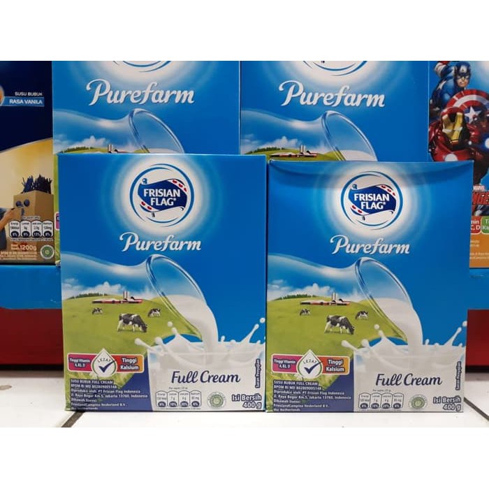 FRISIAN FLAG PUREFARM FULL CREAM 400 GR