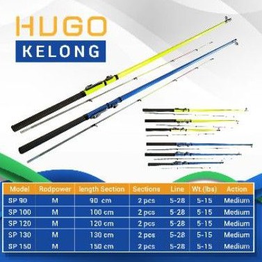 joran pancing hugo kelong