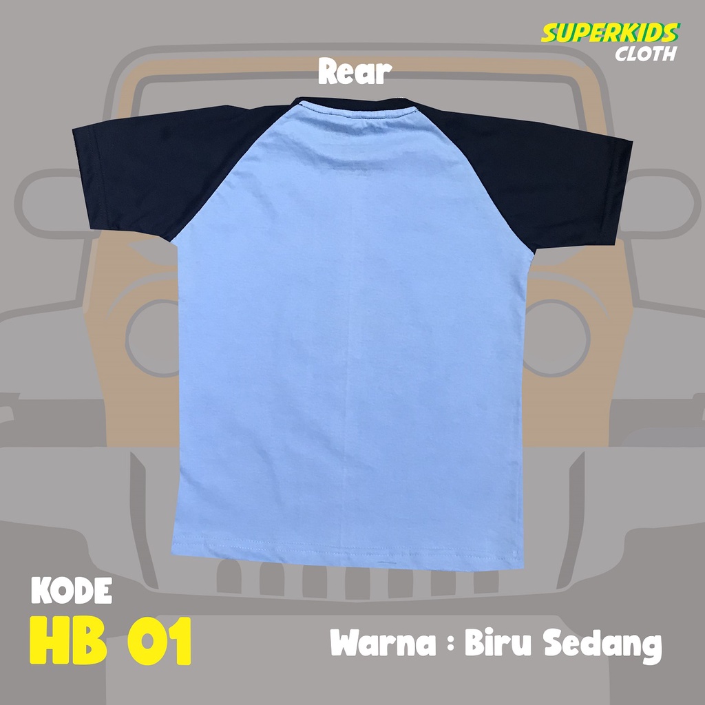 KAOS ANAK LAKI LAKI MURAH LENGAN PENDEK TERBARU MOTIF JEEP BRAND SUPERKIDSCLOTH 1 - 11 TAHUN