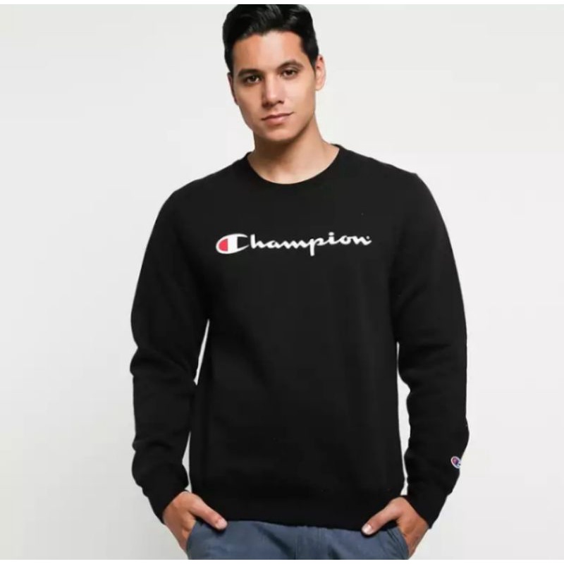 sweater crewneck Champion laki-laki dewasa