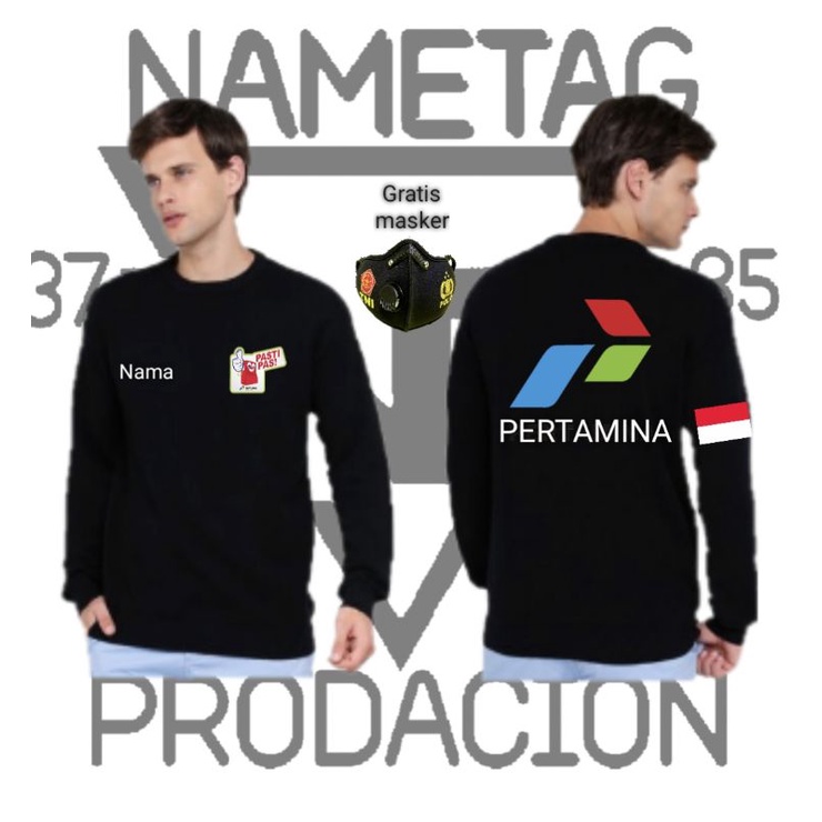 Kaos Pertamina Lengan panjang Terbaru