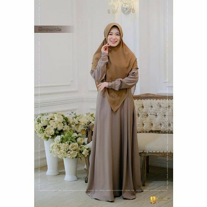 Murah Plain Dress / Size M L XL XXL / Maxy Dress / Maxi Dress / Bisa COD / Gamis Jumbo / Busui Wanita AL Keren