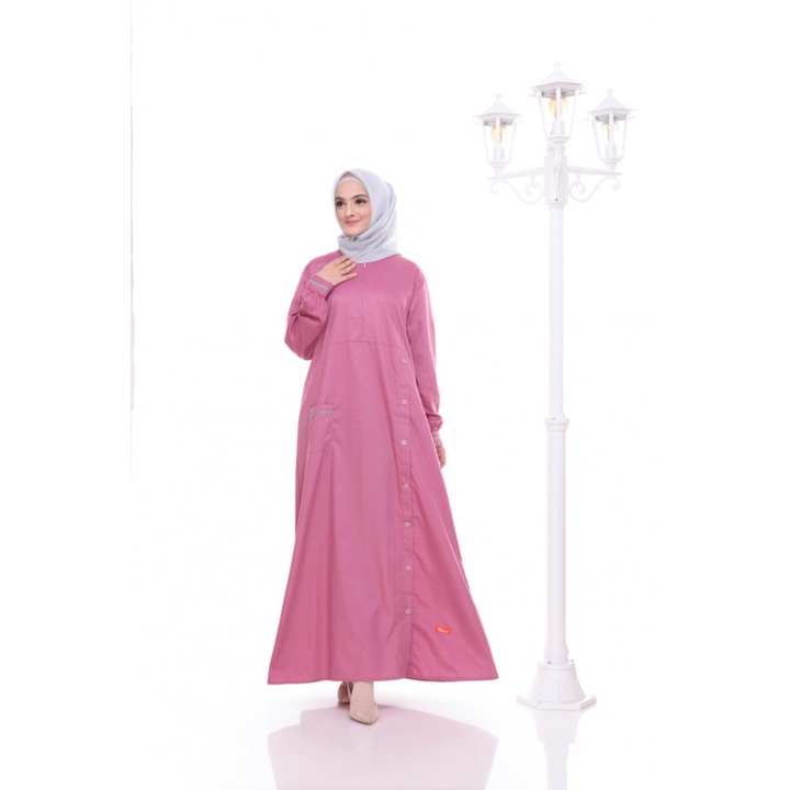 GAMIS  PROMO NIBRAS NBC 001 FASHION MUSLIM WANITA PAKAIAN MUSLIM WANITA