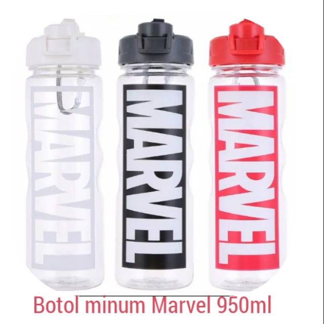 Terkini BOTOL MINUM MARVEL 950ML MINISO