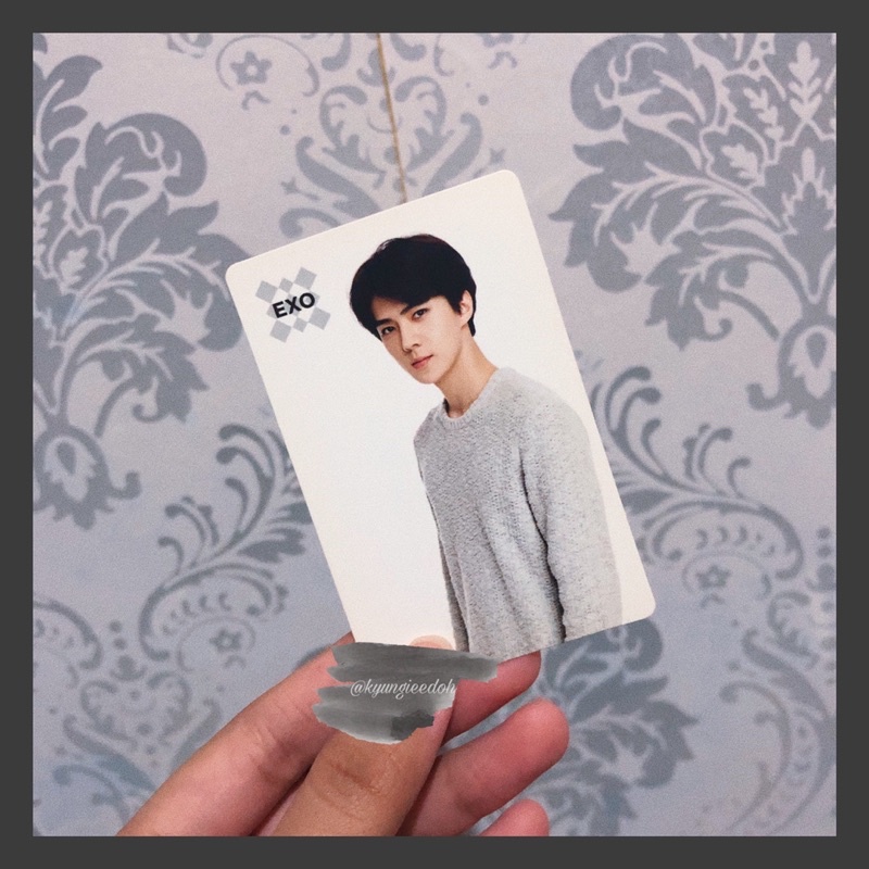 RARE OFFICIAL EXO SEHUN COEX SUM LIMITED PHOTOCARDS